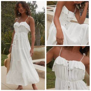 BY ANTHROPOLOGIE TIERED A-LINE DRESS Style No.  82811183 Sz M NWT 249